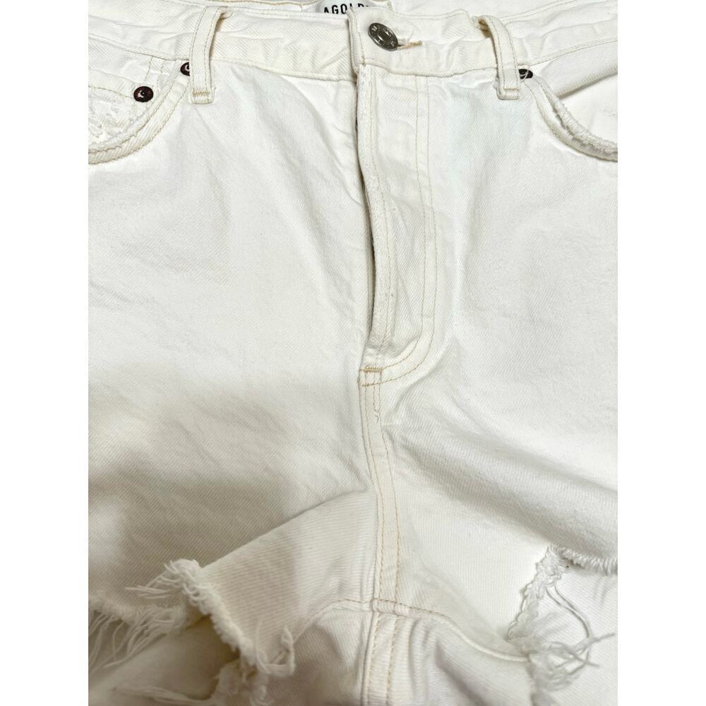 AGOLDE Parker Cut-Off Denim Shorts, Size 29 - Picture 8 of 14